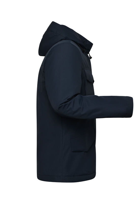 Wattierte Jacke in cleaner Optik für Business und Freizeit - JN1158