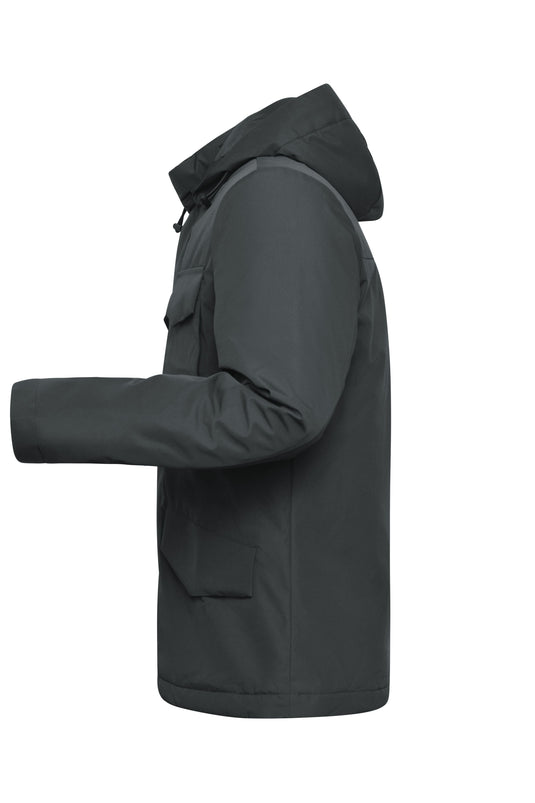 Wattierte Jacke in cleaner Optik für Business und Freizeit - JN1158