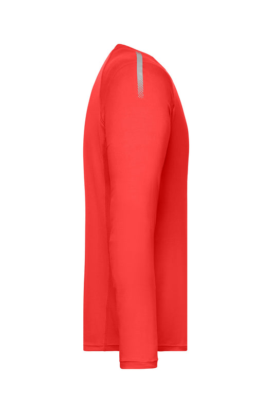 Langarm Funktions-Shirt aus recyceltem Polyester für Sport und Fitness - JN522