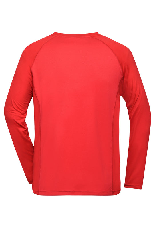 Langarm Funktions-Shirt aus recyceltem Polyester für Sport und Fitness - JN522