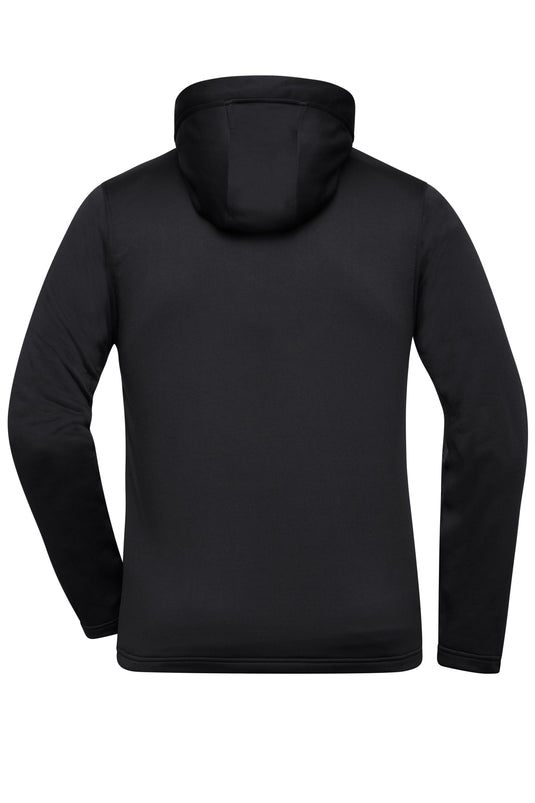 Modische Kapuzenjacke aus 100% recyceltem Polyester für Sport und Freizeit - JN532
