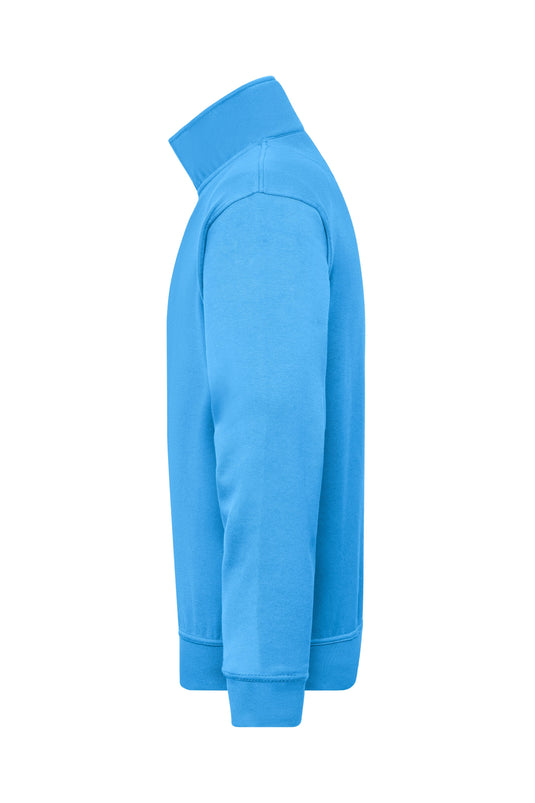 Sweatshirt mit Stehkragen und Reißverschluss - JN831