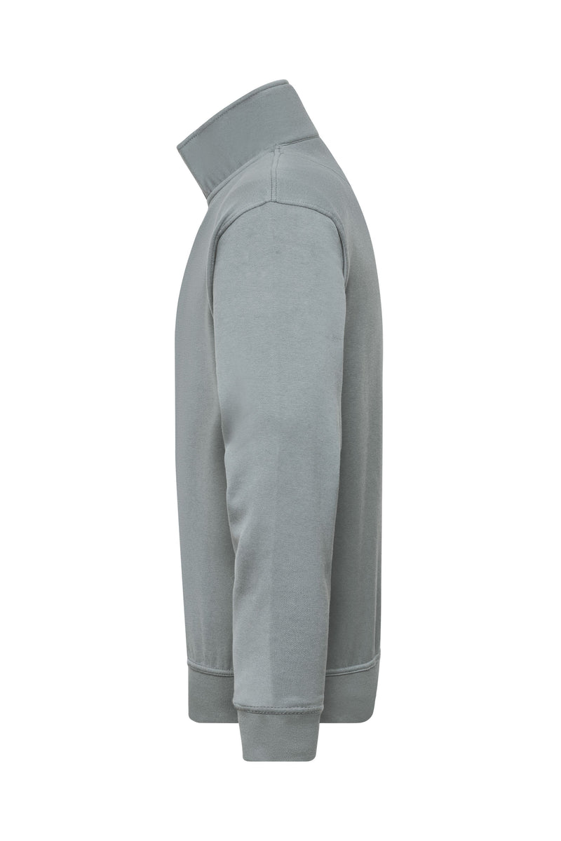 Laden Sie das Bild in Galerie -Viewer, Sweatshirt mit Stehkragen und Reißverschluss - JN831
