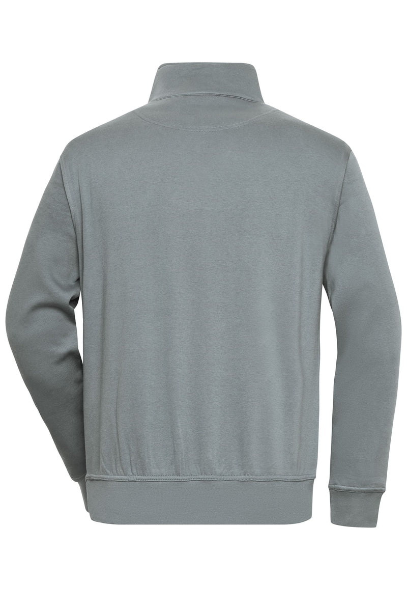 Laden Sie das Bild in Galerie -Viewer, Sweatshirt mit Stehkragen und Reißverschluss - JN831
