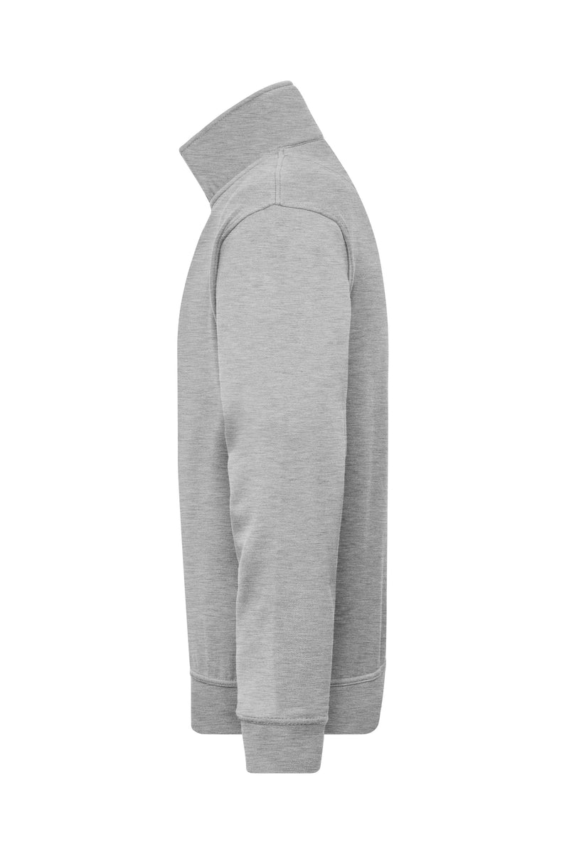 Laden Sie das Bild in Galerie -Viewer, Sweatshirt mit Stehkragen und Reißverschluss - JN831
