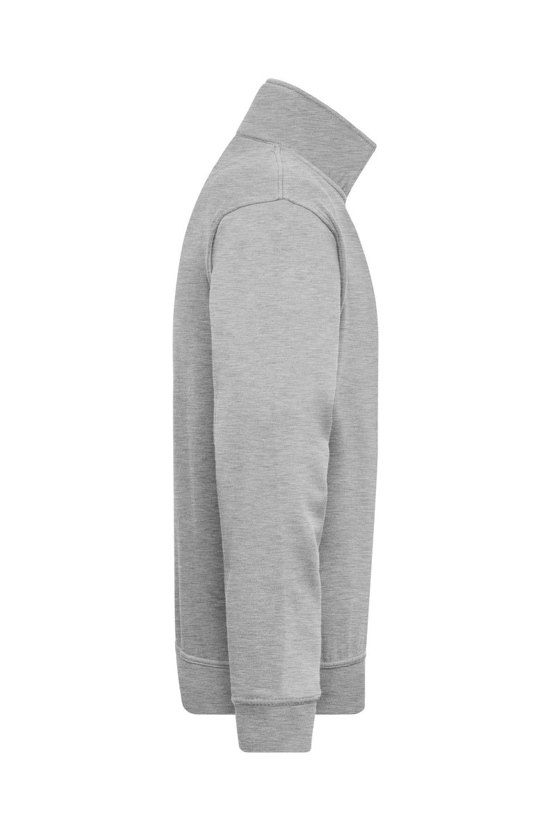Laden Sie das Bild in Galerie -Viewer, Sweatshirt mit Stehkragen und Reißverschluss - JN831
