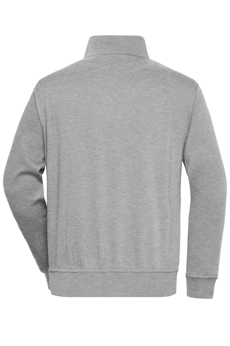 Laden Sie das Bild in Galerie -Viewer, Sweatshirt mit Stehkragen und Reißverschluss - JN831
