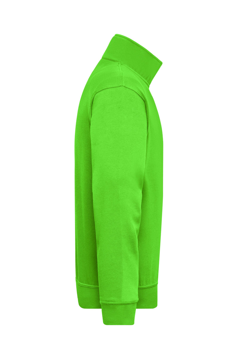 Laden Sie das Bild in Galerie -Viewer, Sweatshirt mit Stehkragen und Reißverschluss - JN831
