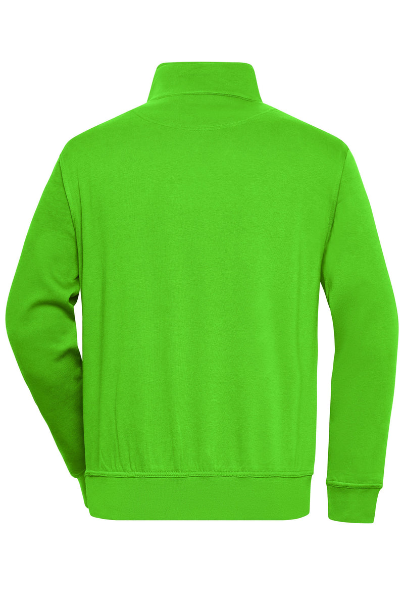 Laden Sie das Bild in Galerie -Viewer, Sweatshirt mit Stehkragen und Reißverschluss - JN831
