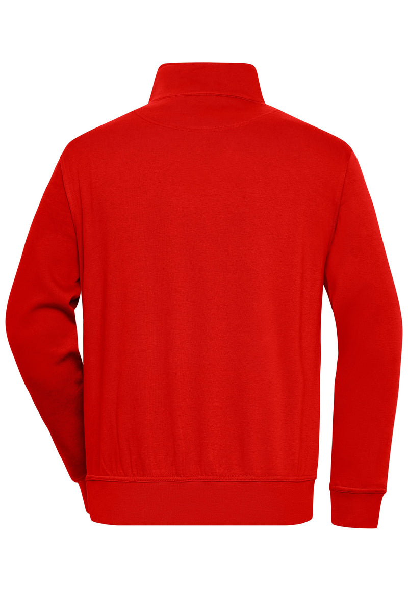 Laden Sie das Bild in Galerie -Viewer, Sweatshirt mit Stehkragen und Reißverschluss - JN831
