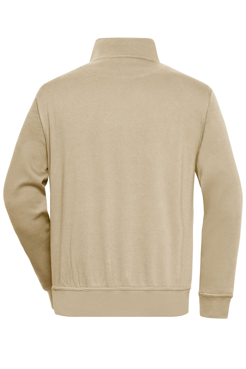 Laden Sie das Bild in Galerie -Viewer, Sweatshirt mit Stehkragen und Reißverschluss - JN831
