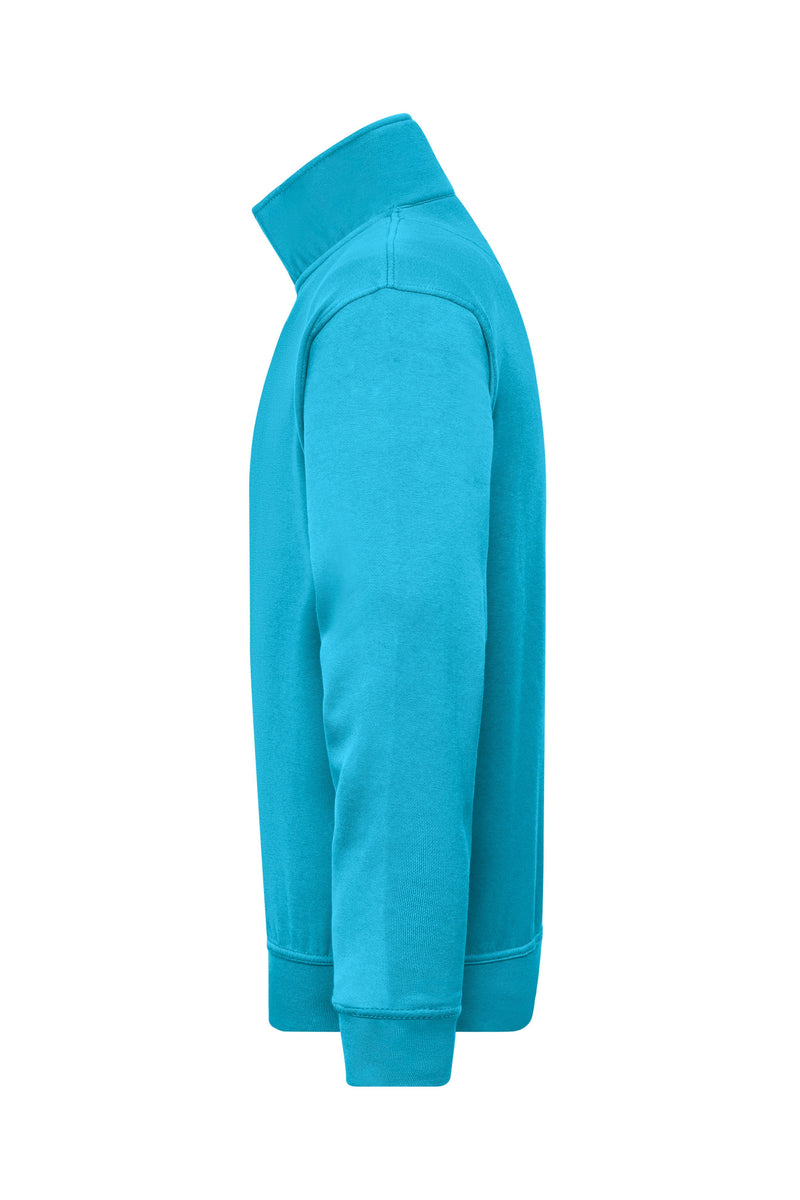 Laden Sie das Bild in Galerie -Viewer, Sweatshirt mit Stehkragen und Reißverschluss - JN831
