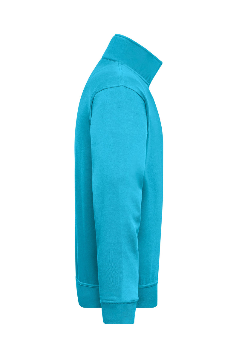Laden Sie das Bild in Galerie -Viewer, Sweatshirt mit Stehkragen und Reißverschluss - JN831

