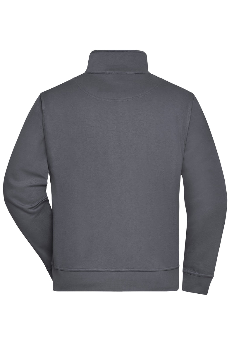 Laden Sie das Bild in Galerie -Viewer, Sweat-Jacke mit Stehkragen und Reißverschluss - JN836
