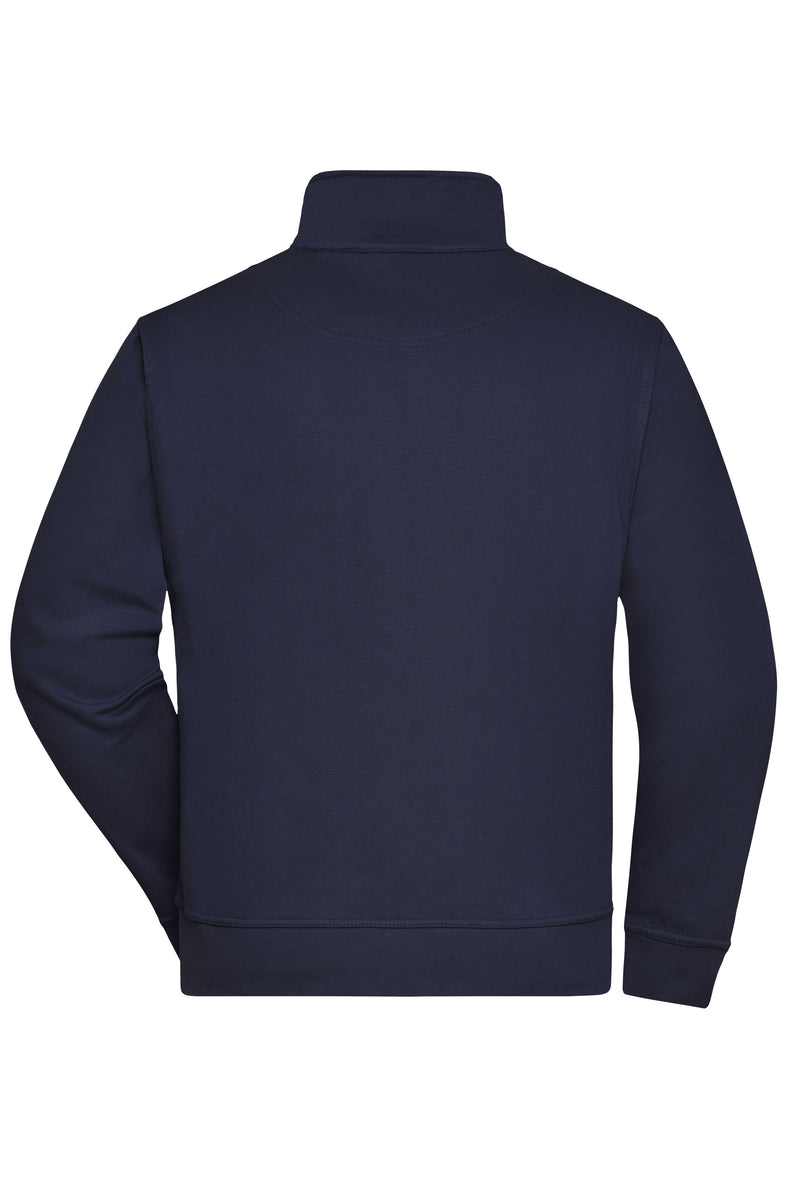 Laden Sie das Bild in Galerie -Viewer, Sweat-Jacke mit Stehkragen und Reißverschluss - JN836
