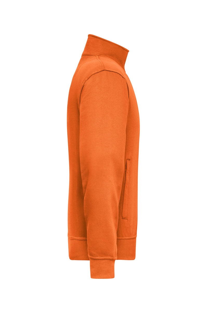 Laden Sie das Bild in Galerie -Viewer, Sweat-Jacke mit Stehkragen und Reißverschluss - JN836
