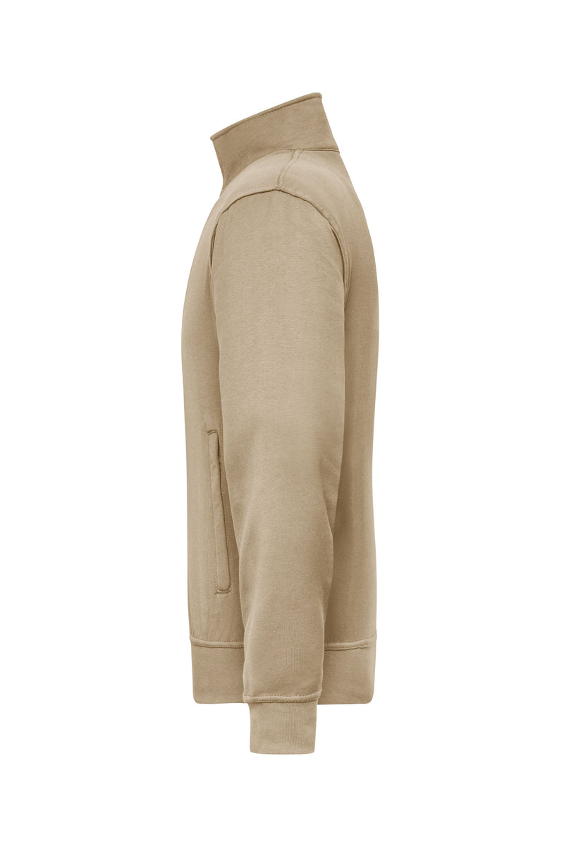Laden Sie das Bild in Galerie -Viewer, Sweat-Jacke mit Stehkragen und Reißverschluss - JN836
