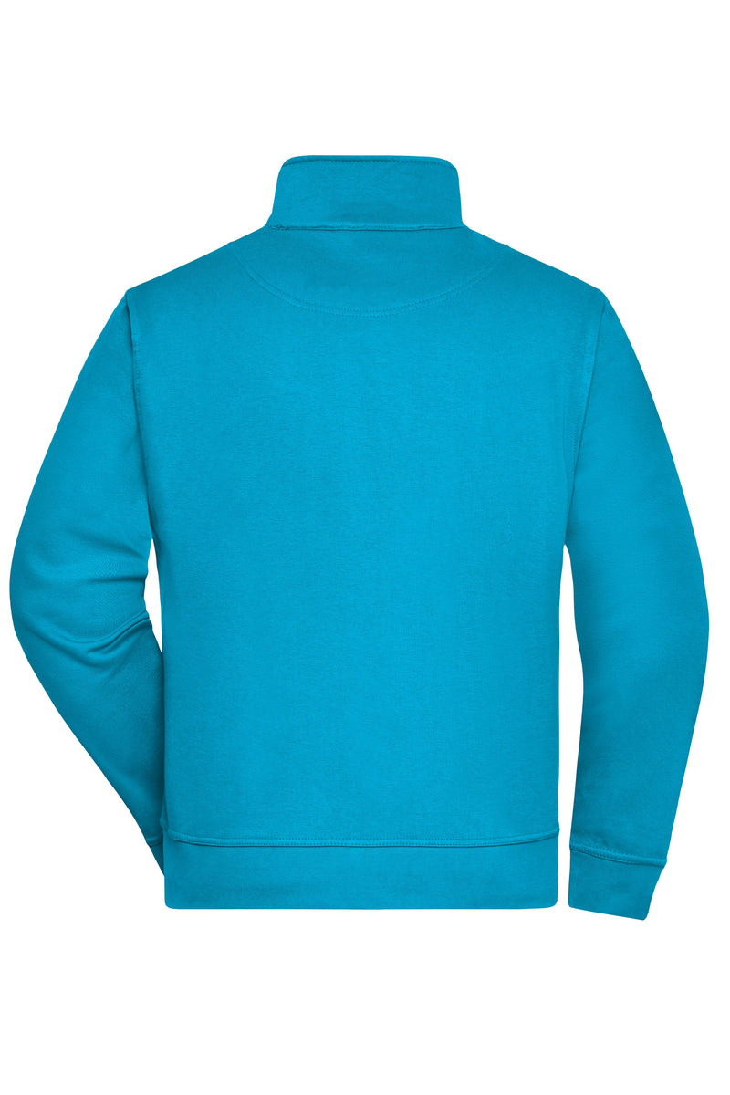 Laden Sie das Bild in Galerie -Viewer, Sweat-Jacke mit Stehkragen und Reißverschluss - JN836
