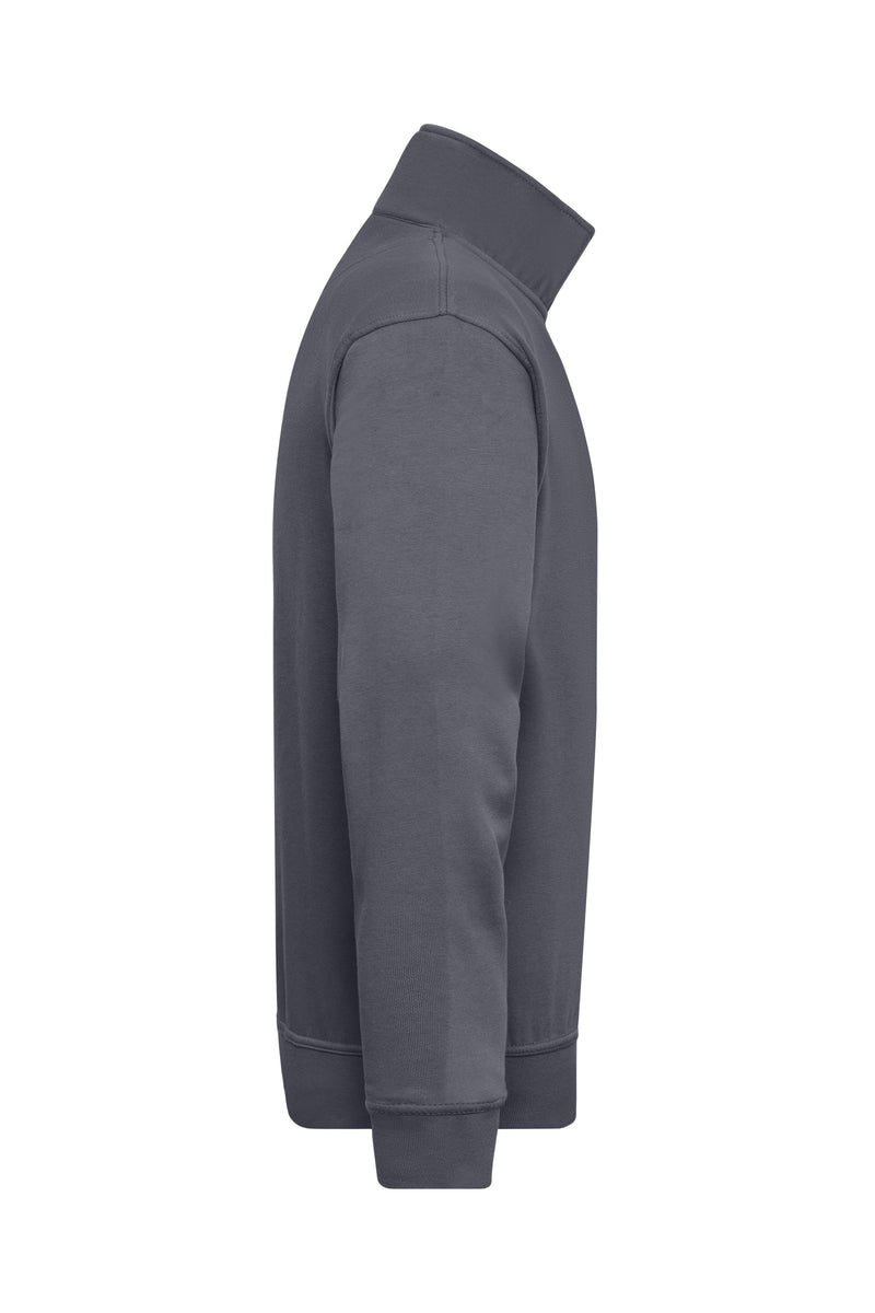 Laden Sie das Bild in Galerie -Viewer, Sweatshirt mit Stehkragen und Reißverschluss - JN831
