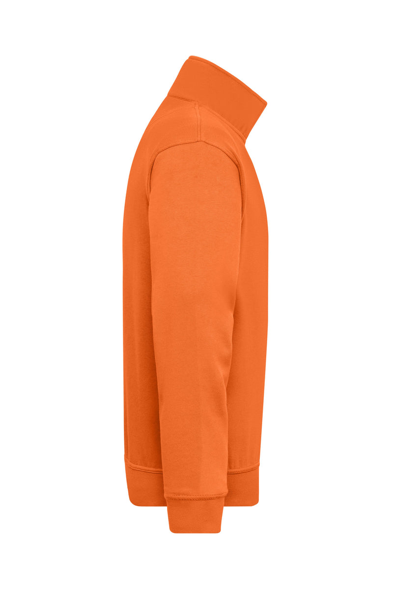 Laden Sie das Bild in Galerie -Viewer, Sweatshirt mit Stehkragen und Reißverschluss - JN831
