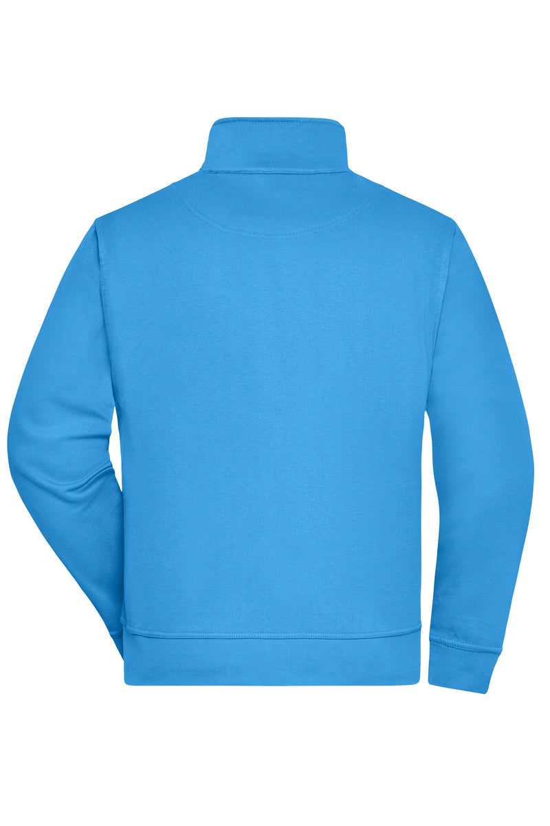 Laden Sie das Bild in Galerie -Viewer, Sweat-Jacke mit Stehkragen und Reißverschluss - JN836

