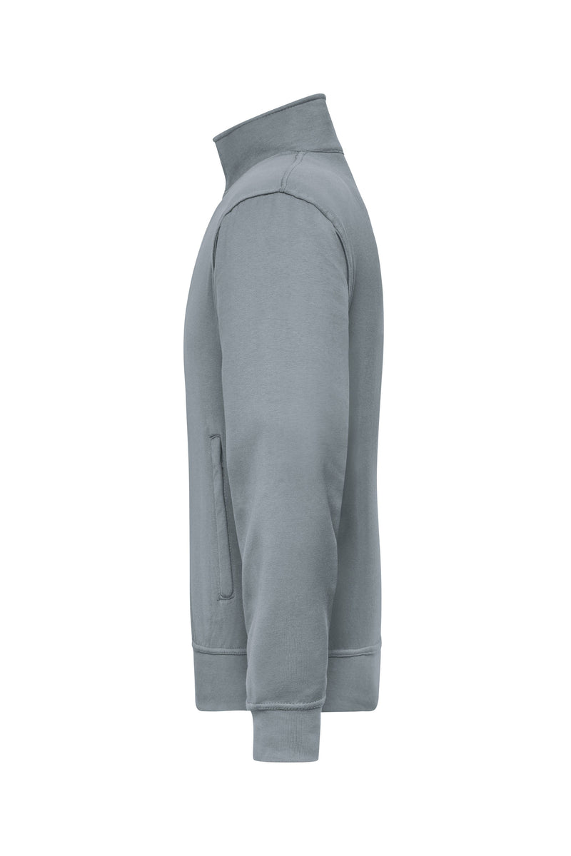 Laden Sie das Bild in Galerie -Viewer, Sweat-Jacke mit Stehkragen und Reißverschluss - JN836
