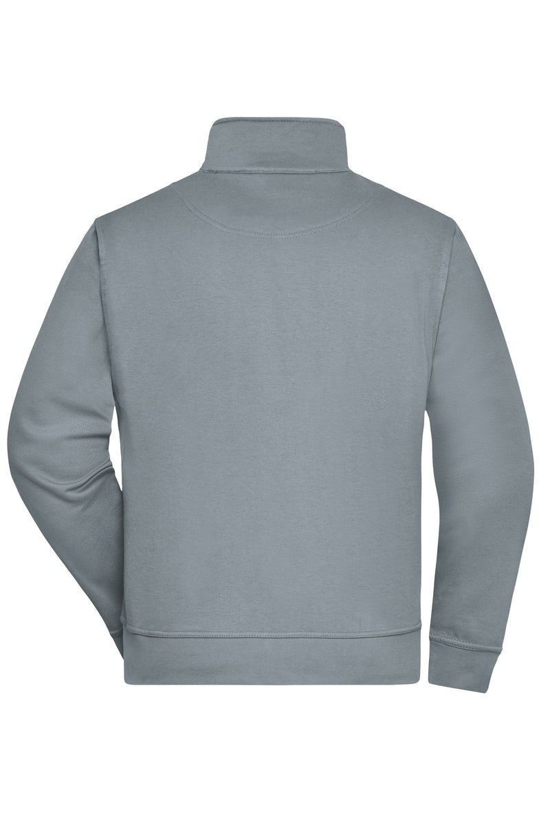 Laden Sie das Bild in Galerie -Viewer, Sweat-Jacke mit Stehkragen und Reißverschluss - JN836
