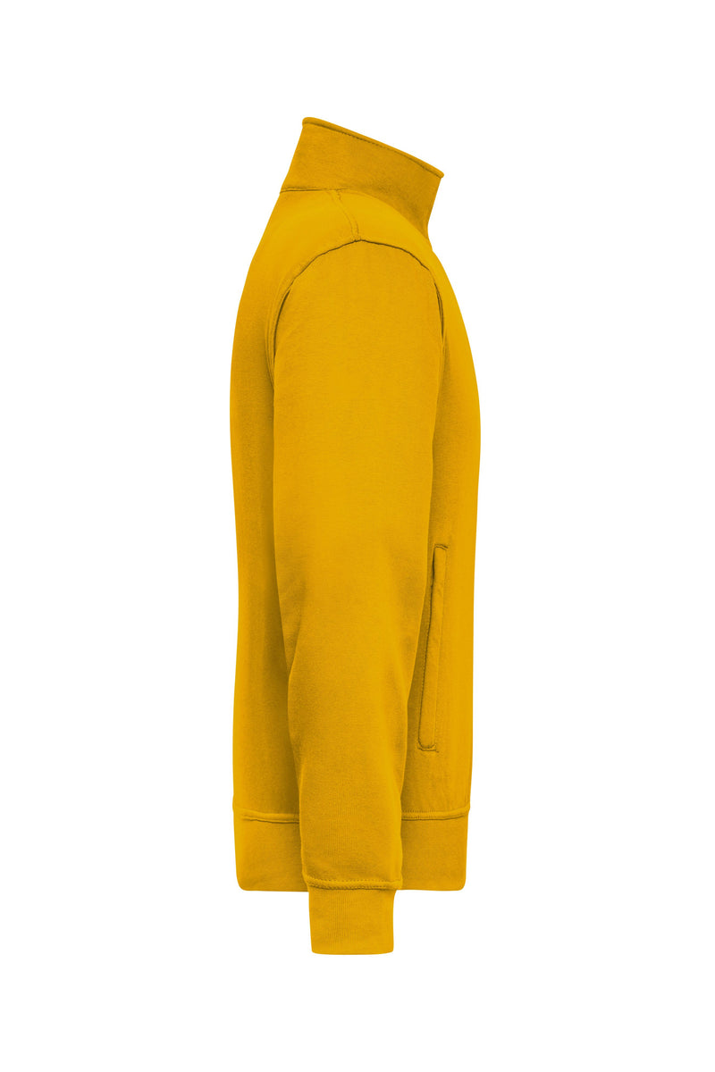 Laden Sie das Bild in Galerie -Viewer, Sweat-Jacke mit Stehkragen und Reißverschluss - JN836
