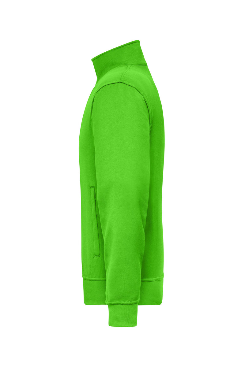 Laden Sie das Bild in Galerie -Viewer, Sweat-Jacke mit Stehkragen und Reißverschluss - JN836
