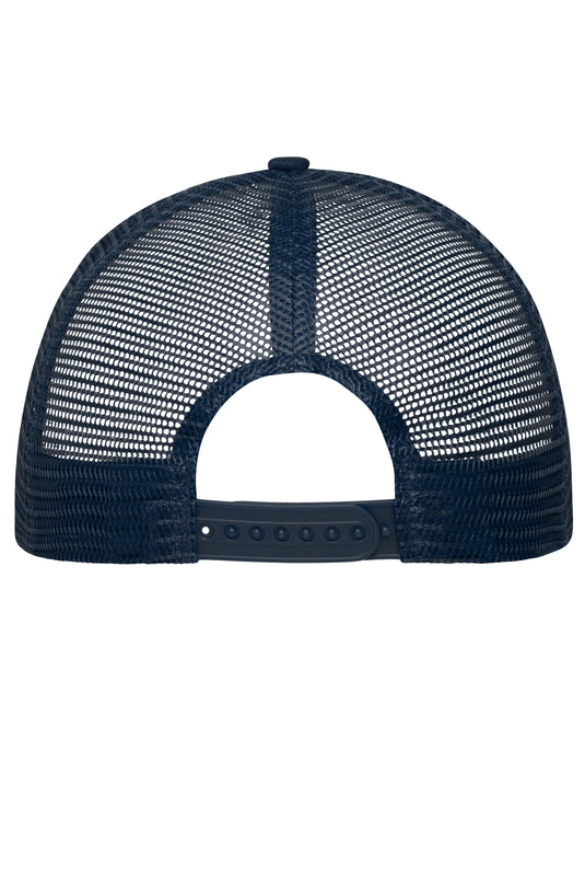 Trendiges 6 Panel Mesh Cap mit flachem Schild aus Polycotton - MB6240