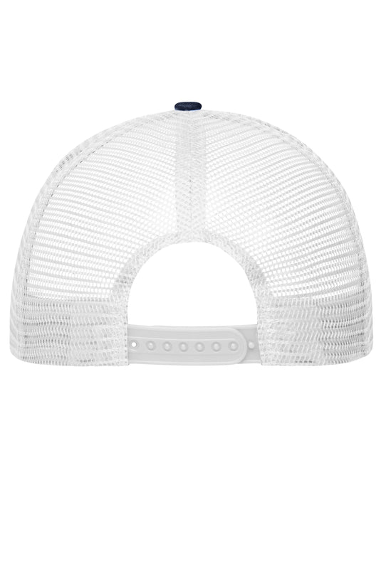 Trendiges 6 Panel Mesh Cap mit flachem Schild aus Polycotton - MB6240