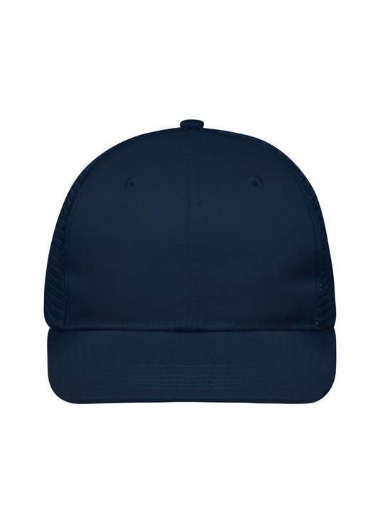 Trendiges 6 Panel Mesh Cap mit flachem Schild aus Polycotton - MB6240