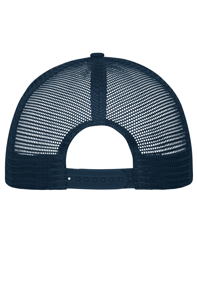 Laden Sie das Bild in Galerie -Viewer, Trendiges 6 Panel Mesh Cap mit flachem Schild aus Polycotton - MB6240
