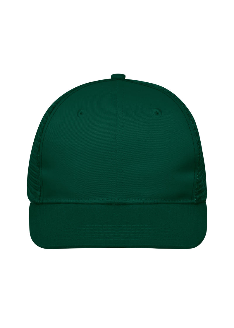 Laden Sie das Bild in Galerie -Viewer, Trendiges 6 Panel Mesh Cap mit flachem Schild aus Polycotton - MB6240
