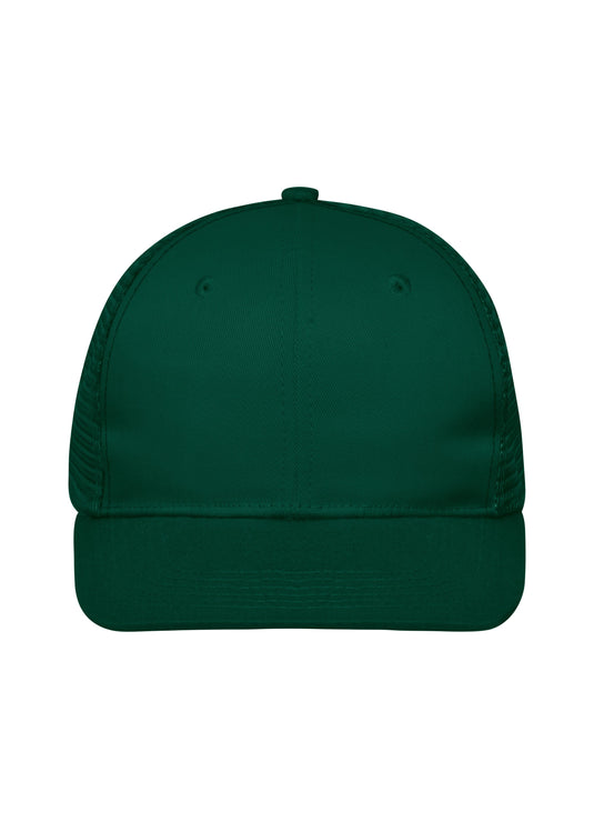 Trendiges 6 Panel Mesh Cap mit flachem Schild aus Polycotton - MB6240