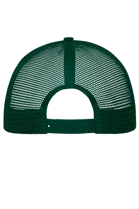 Trendiges 6 Panel Mesh Cap mit flachem Schild aus Polycotton - MB6240