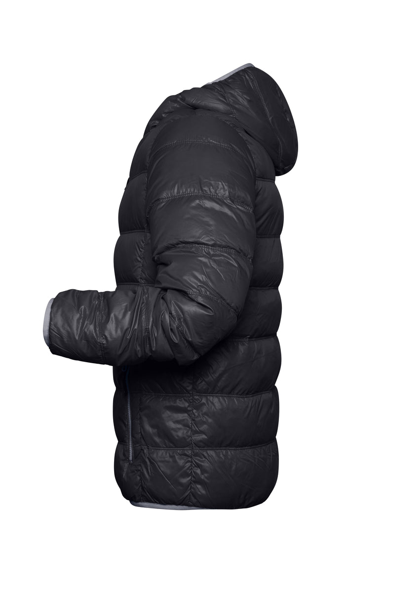 Laden Sie das Bild in Galerie -Viewer, Ultraleichte Daunenjacke mit Kapuze in sportlichem Style - JN1060
