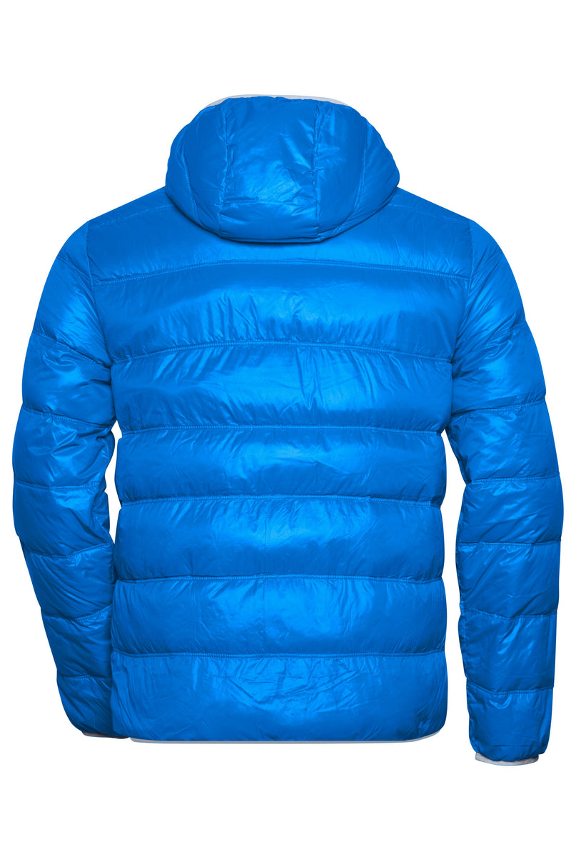 Laden Sie das Bild in Galerie -Viewer, Ultraleichte Daunenjacke mit Kapuze in sportlichem Style - JN1060
