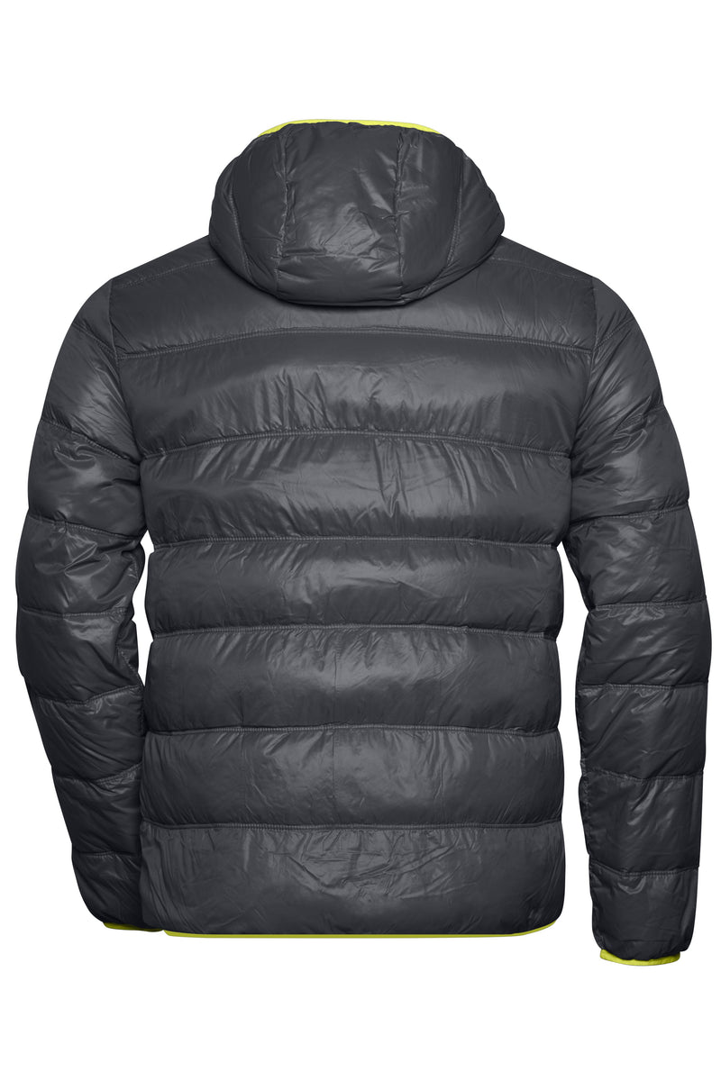 Laden Sie das Bild in Galerie -Viewer, Ultraleichte Daunenjacke mit Kapuze in sportlichem Style - JN1060
