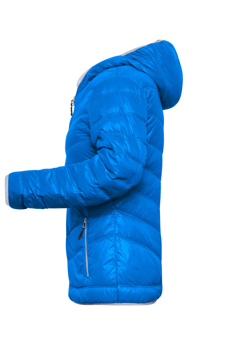 Laden Sie das Bild in Galerie -Viewer, Ultraleichte Daunenjacke mit Kapuze in sportlichem Style - JN1059
