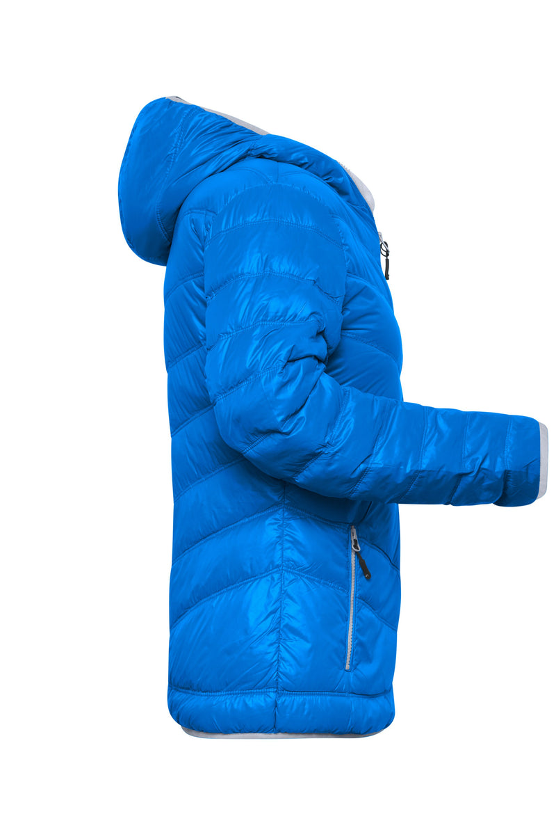 Laden Sie das Bild in Galerie -Viewer, Ultraleichte Daunenjacke mit Kapuze in sportlichem Style - JN1059
