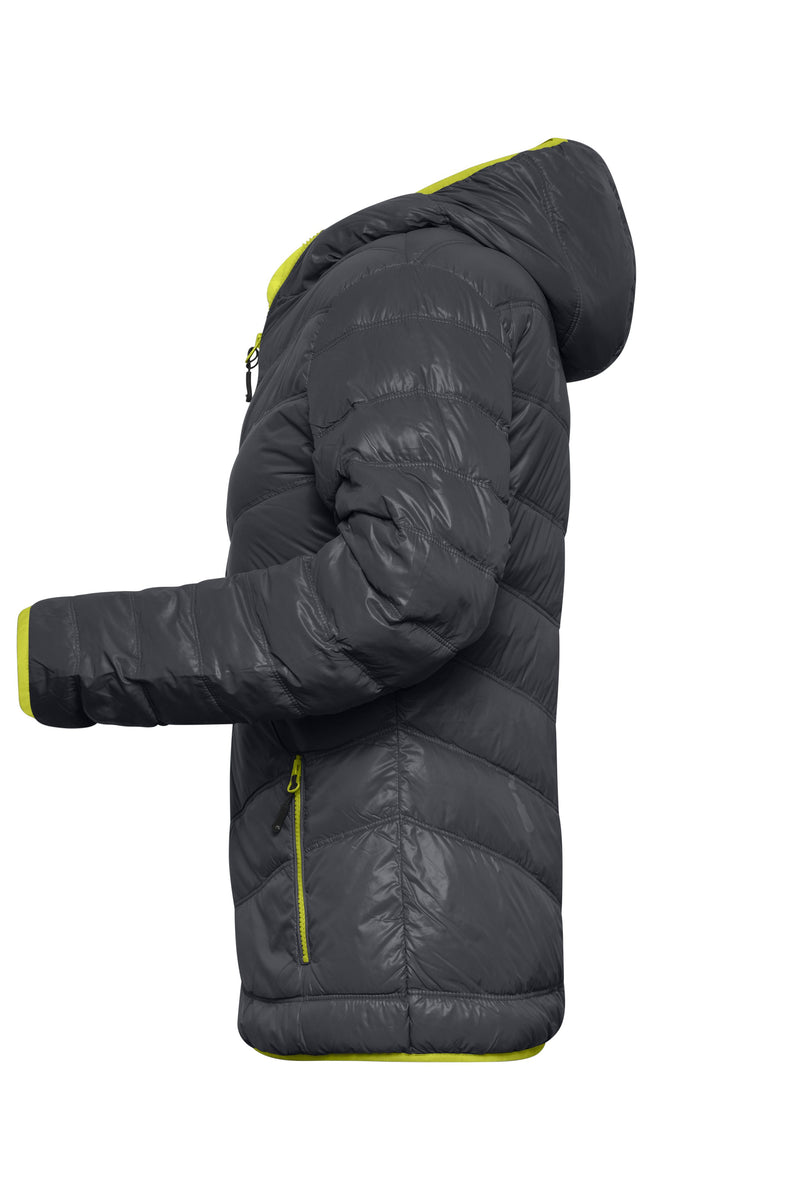 Laden Sie das Bild in Galerie -Viewer, Ultraleichte Daunenjacke mit Kapuze in sportlichem Style - JN1059
