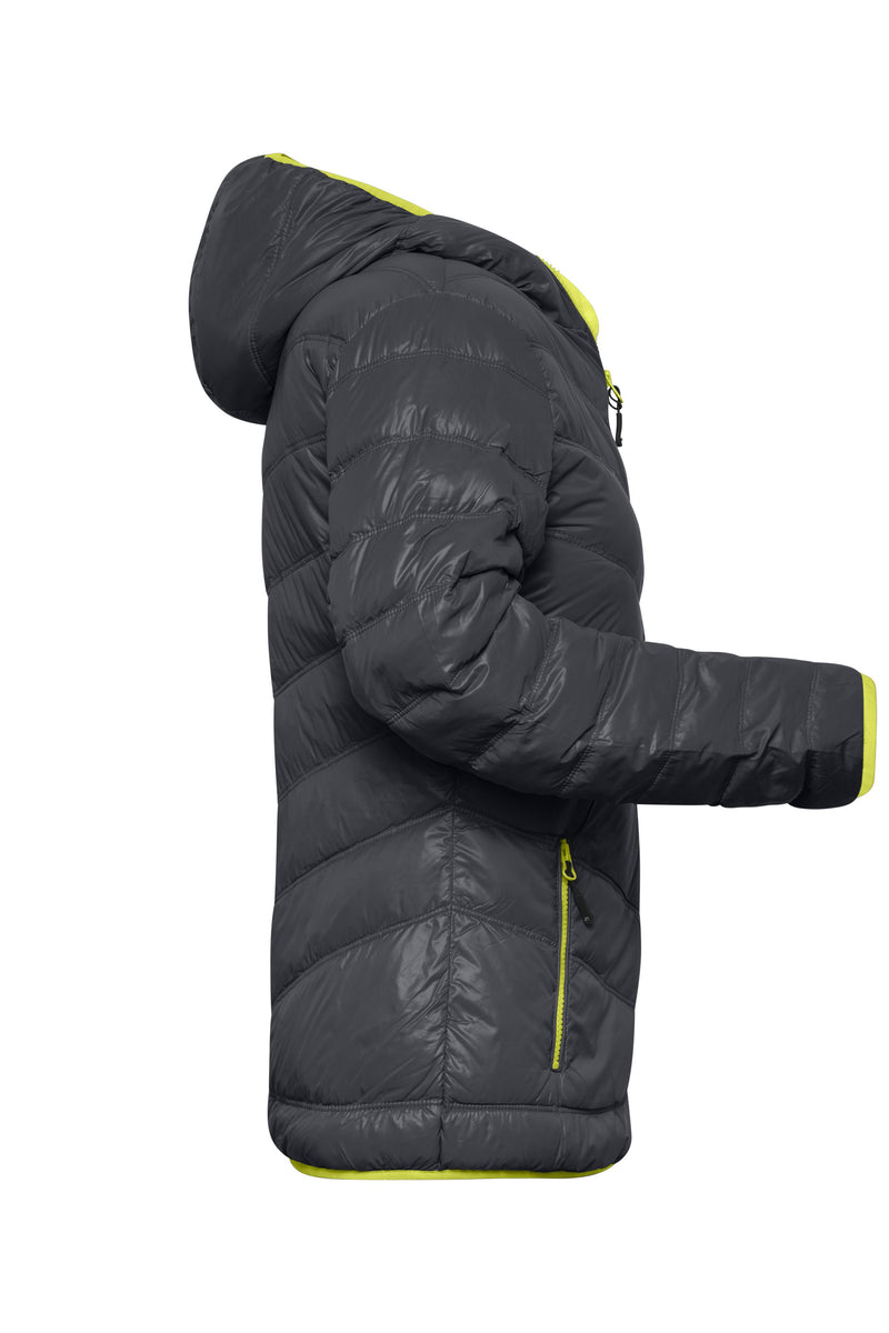 Laden Sie das Bild in Galerie -Viewer, Ultraleichte Daunenjacke mit Kapuze in sportlichem Style - JN1059
