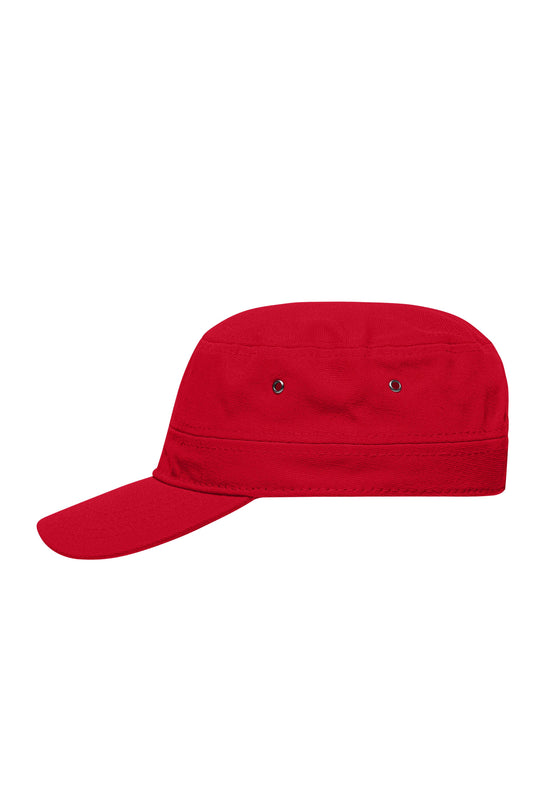 Trendiges Cap im Military-Stil aus robustem Baumwollcanvas - MB095
