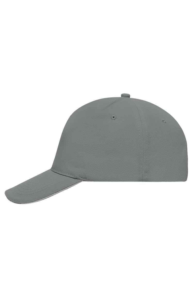 Laden Sie das Bild in Galerie -Viewer, 5 Panel Cap mit kontrastfarbigem Sandwich - MB035
