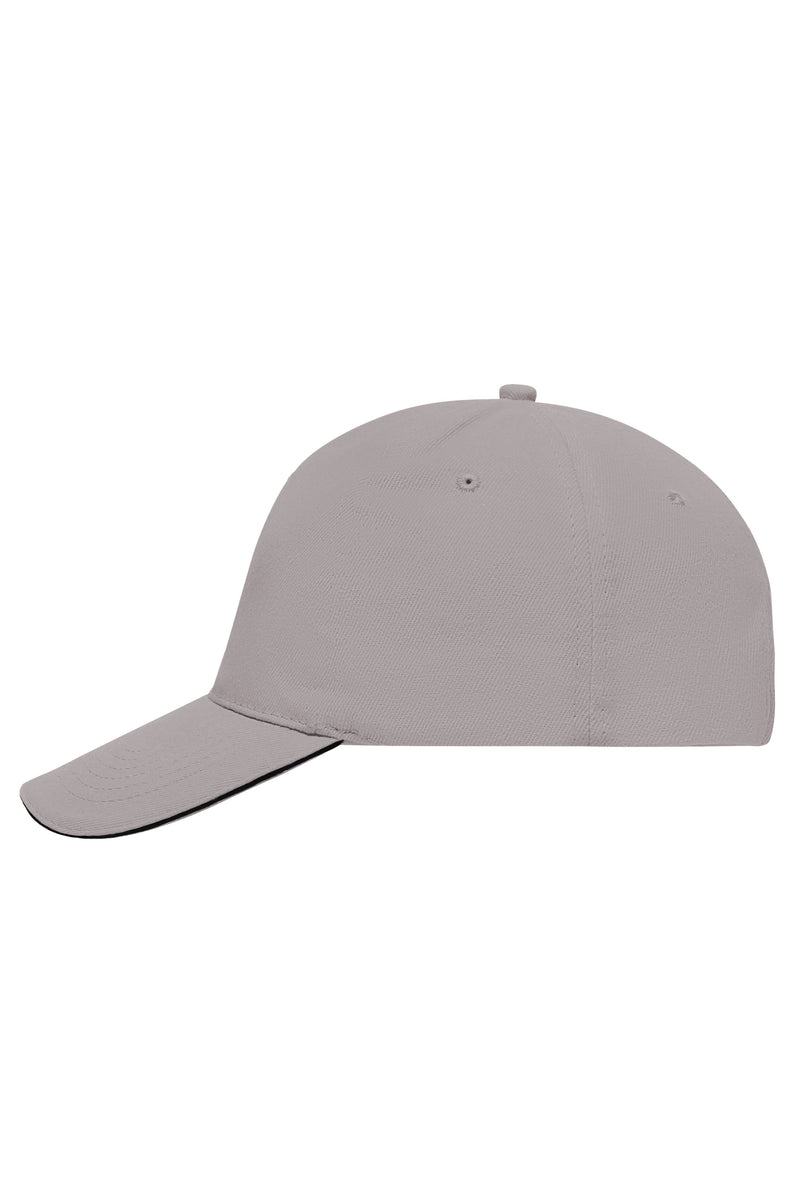 Laden Sie das Bild in Galerie -Viewer, 5 Panel Cap mit kontrastfarbigem Sandwich - MB035
