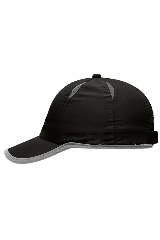 Sportliches 6 Panel Cap aus Microfaser für alle Witterungsbedingungen - MB6156