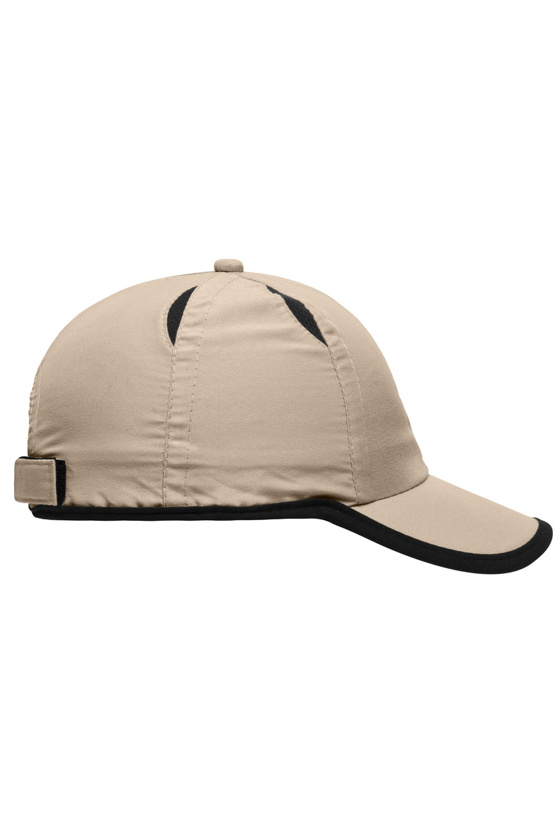 Laden Sie das Bild in Galerie -Viewer, Sportliches 6 Panel Cap aus Microfaser für alle Witterungsbedingungen - MB6156
