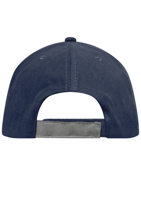 Originelles 6 Panel Cap mit reflektierender Schildeinfassung ( ohne Schutzfunktion/keine PSA ) - MB6193