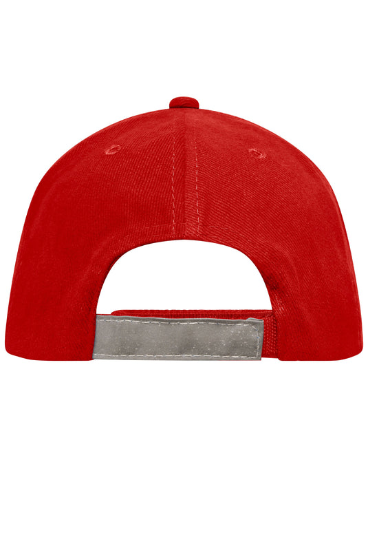 Originelles 6 Panel Cap mit reflektierender Schildeinfassung ( ohne Schutzfunktion/keine PSA ) - MB6193